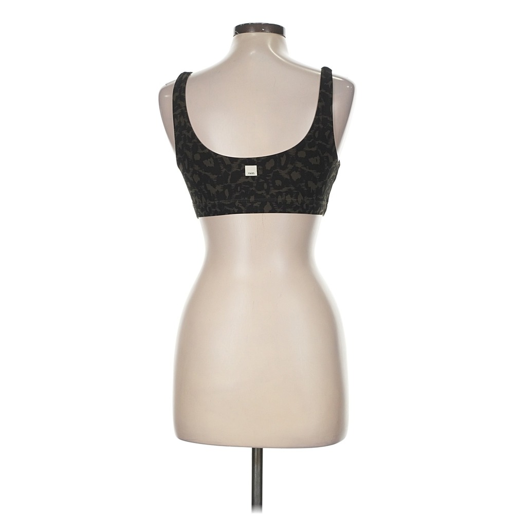 Vuori Daily Bra Womens Medium Dark Camo Leopard Print Scoop Neck VW158 - Picture 4 of 13